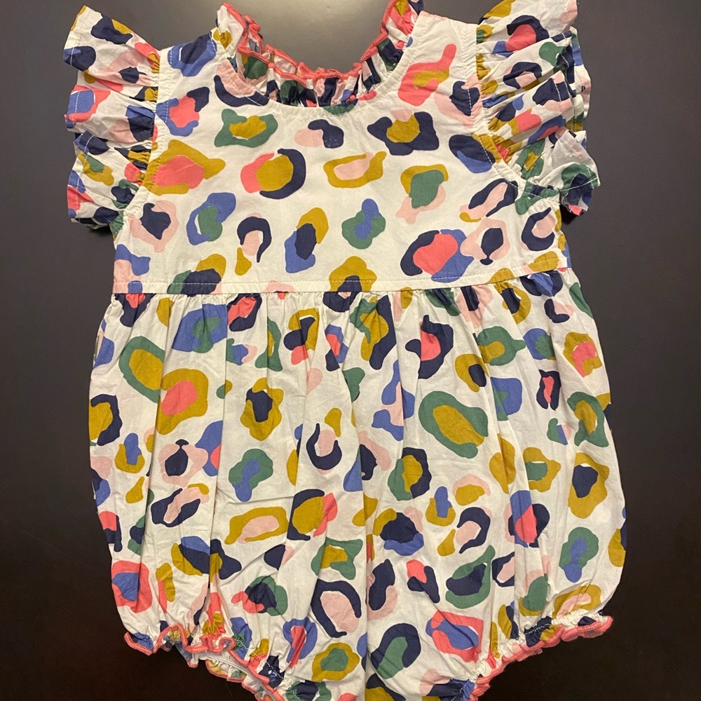 Pink Chicken Colorful Patterned One Piece